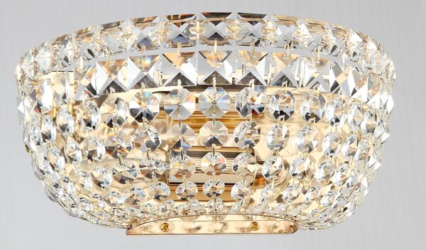 Maytoni glamour kristály fali lámpa basfor antik arany mydia100-wl-02-g