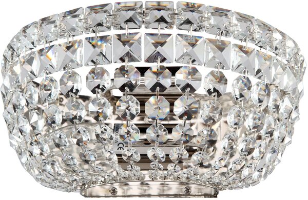 Maytoni glamour kristály fali lámpa basfor nikkel mydia100-wl-02-n