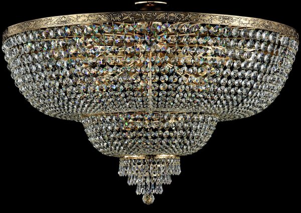 Maytoni glamour klasszikus kristály mennyezeti lámpa palace antik arany mydia890-cl-18-g