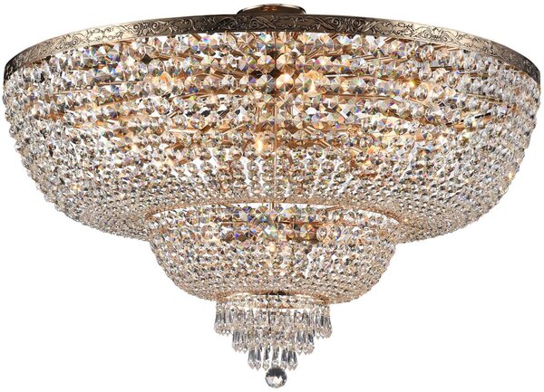 Maytoni glamour klasszikus kristály mennyezeti lámpa palace antik arany mydia890-cl-18-g