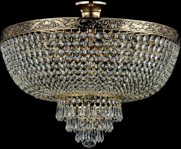 Maytoni glamour klasszikus kristály mennyezeti lámpa palace antik arany mydia890-cl-06-g