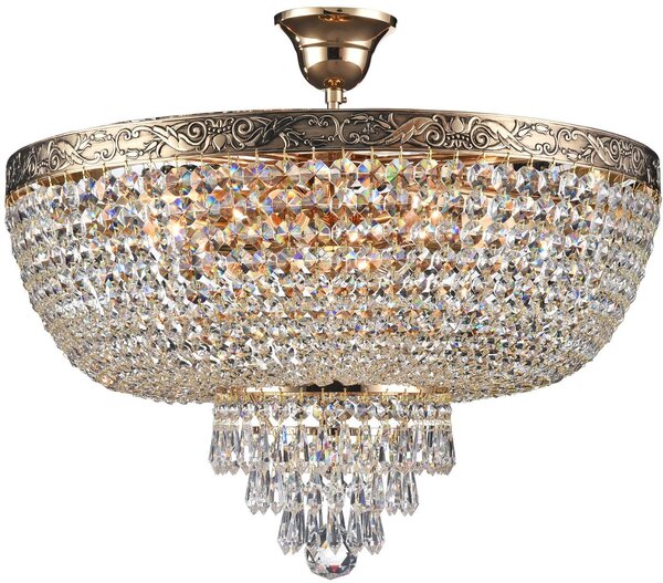 Maytoni glamour klasszikus kristály mennyezeti lámpa palace antik arany mydia890-cl-06-g