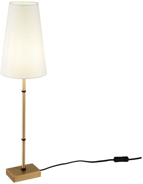 Maytoni klasszikus asztali lámpa zaragoza fehér sárgaréz myh001tl-01bs