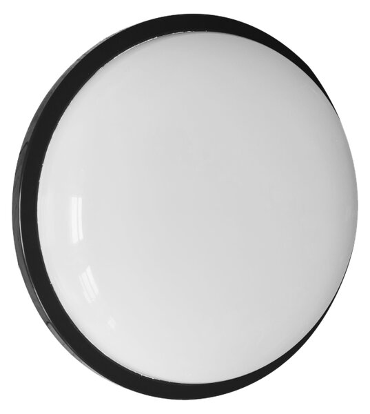 LED mennyezeti lámpa fekete TOR-202C - IP65 - 20W - semleges fehér