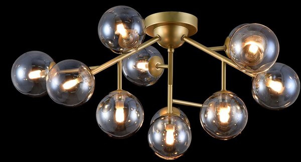 Maytoni modern mennyezeti lámpa dallas arany mymod545pl-12g
