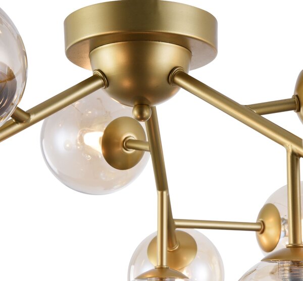 Maytoni modern mennyezeti lámpa dallas arany mymod545pl-12g