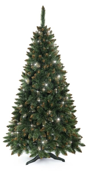 Aga Karácsonyfa Fenyő 180 cm Crystal arany