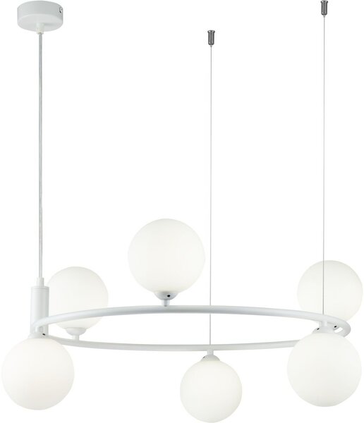 Maytoni modern függeszték ring fehér mymod013pl-06w