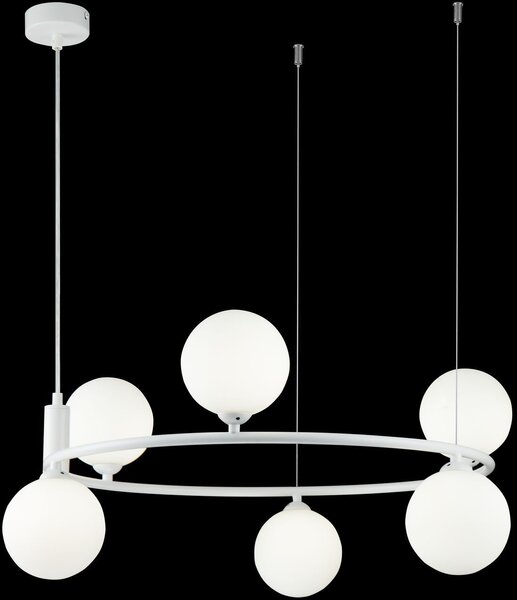 Maytoni modern függeszték ring fehér mymod013pl-06w