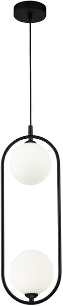Maytoni modern függeszték ring fehér fekete mymod013pl-02b