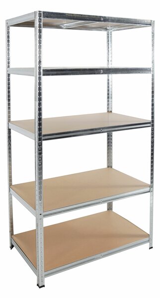 Linder Exclusiv Fém polc 180x90x40 cm 5 polc