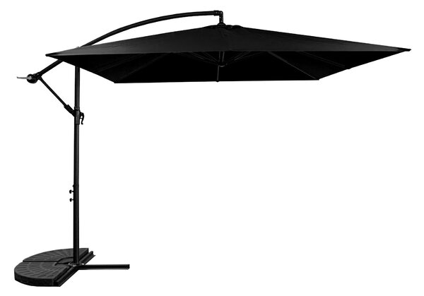 Aga Kerti napernyő MR2048 250 cm Fekete