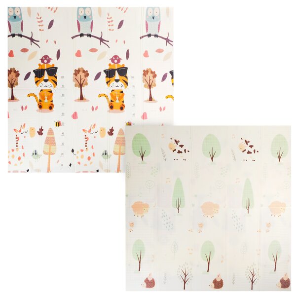 Aga4Kids Összecsukható habszivacs gyerek játszószőnyeg 200x180 cm DS3009