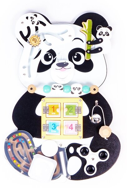 Aga4Kids Montessori fa tábla Panda