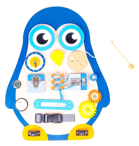 Aga4Kids Montessori fa tábla Pingvin