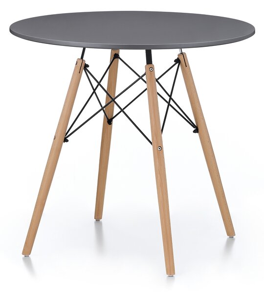 Aga Étkezőasztal 80 cm Szürke