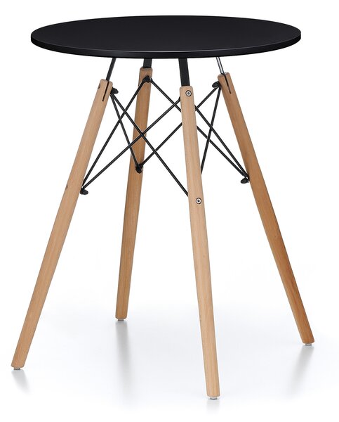 Aga Étkezőasztal 60 cm Fekete