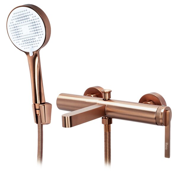 Fürdőkád csaptelep Grace Brush Copper