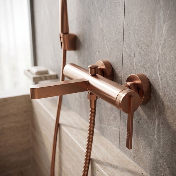 Fürdőkád csaptelep Grace Brush Copper