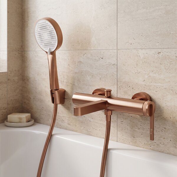 Fürdőkád csaptelep Grace Brush Copper