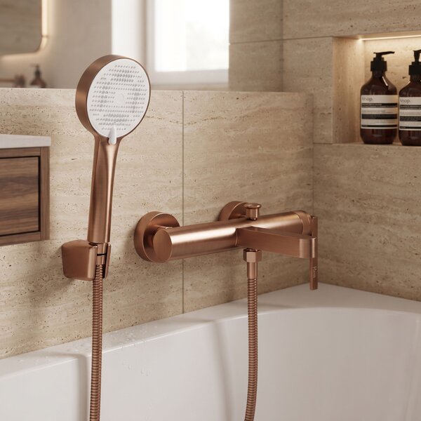 Fürdőkád csaptelep Grace Brush Copper