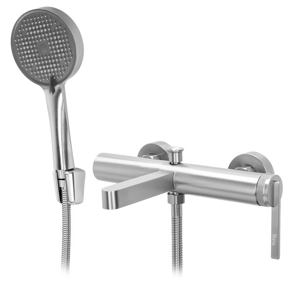 Fürdőkád csaptelep Grace Brush Nickel