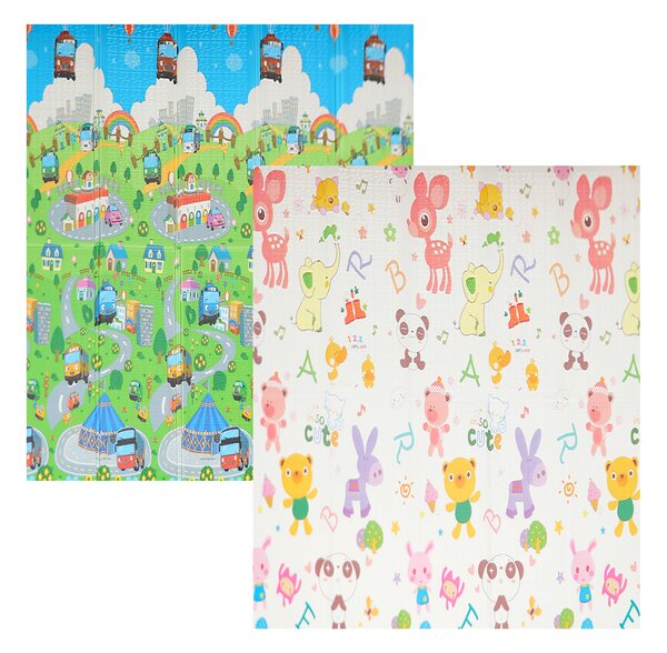 Aga4Kids Összecsukható habszivacs gyerek játszószőnyeg 200x180 cm DS3011