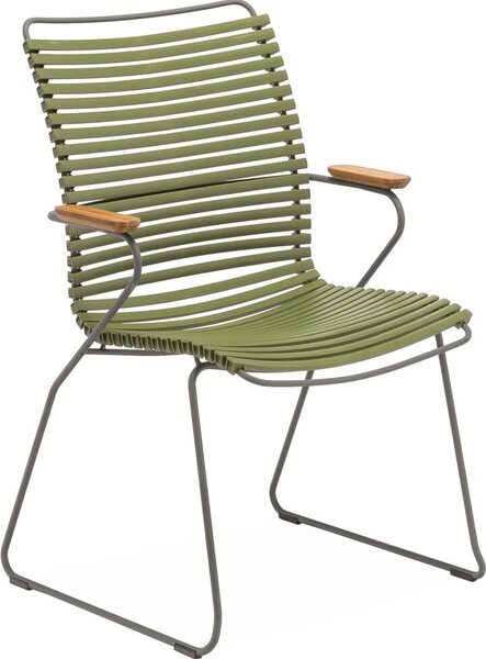 Click magas szék, olivazöld