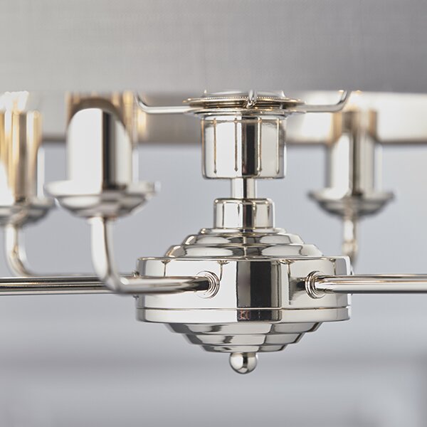 Endon klasszikus függeszték highclere nickel-nero faszén end94373