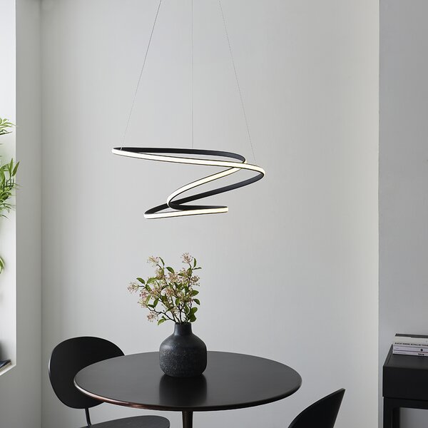 Endon modern függeszték dune fehér fekete end97632
