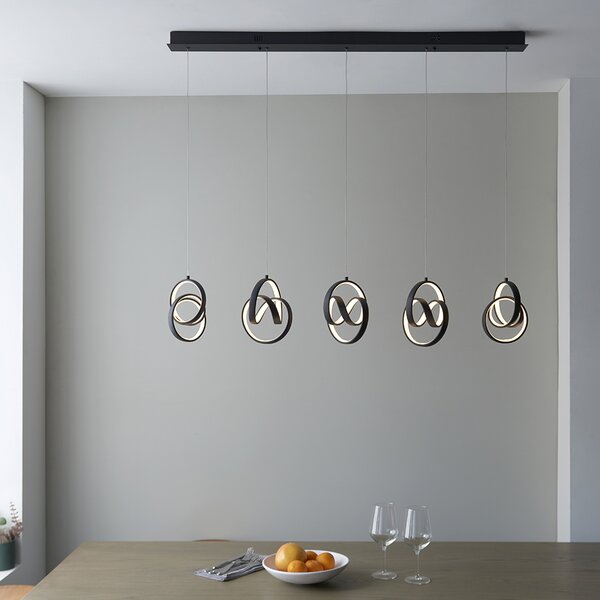 Endon modern függeszték cosma fehér fekete end97624
