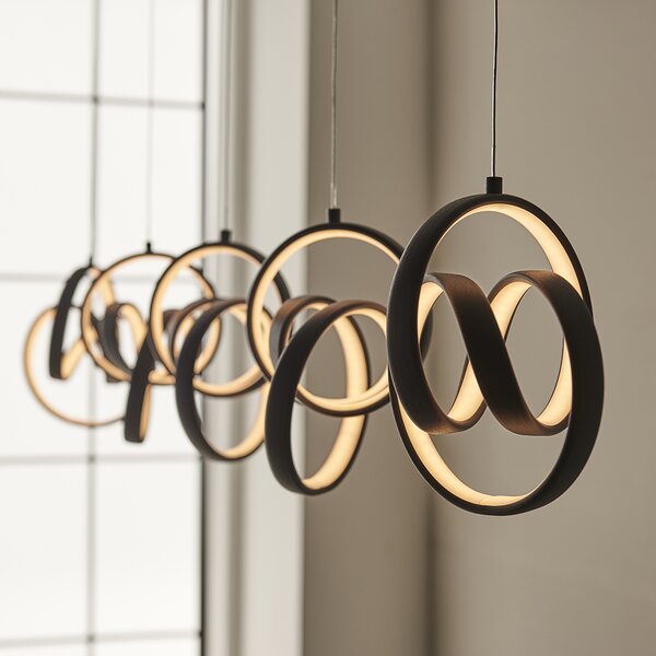 Endon modern függeszték cosma fehér fekete end97624