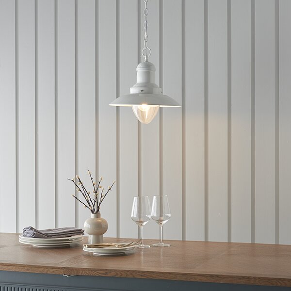 Endon loft skandináv függeszték polperro krémes ragyogás átlátszó end94371