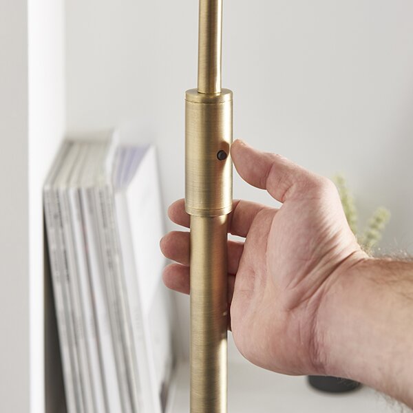 Endon modern állólámpa otto antik sárgaréz üveggolyó opál end91744