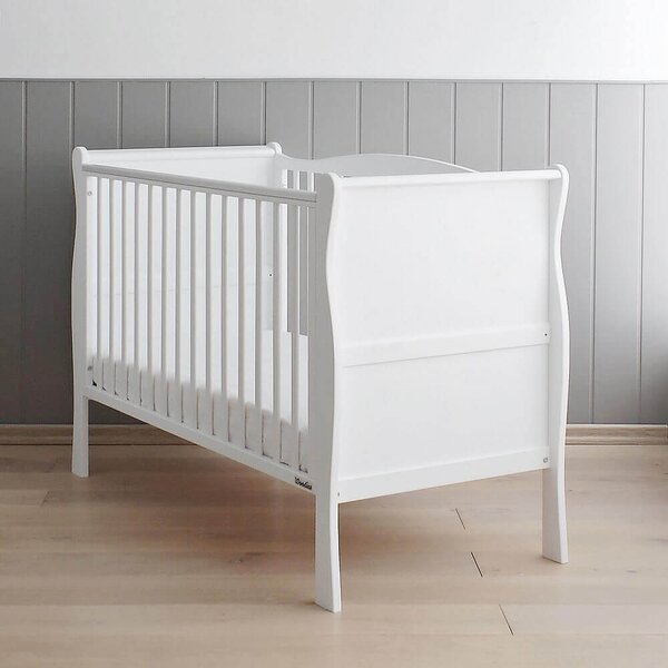NOBLE Cot fehér kiságy 60x120