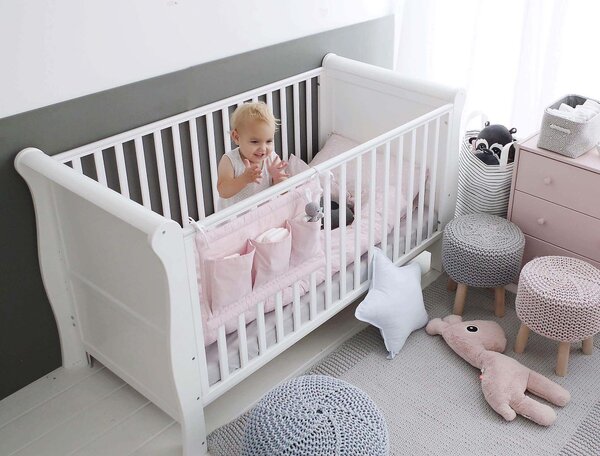 NOBLE Cot fehér kiságy 60x120