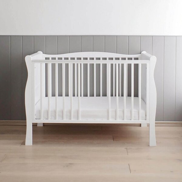 NOBLE Cot fehér kiságy 60x120