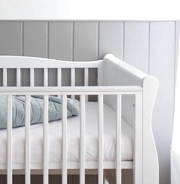 NOBLE Cot fehér kiságy 60x120