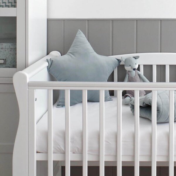 NOBLE Cot fehér kiságy 60x120