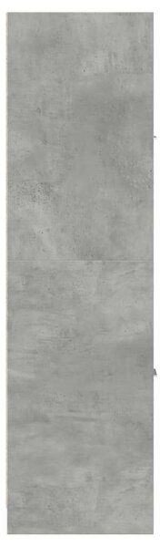 VidaXL betonszürke szerelt fa patikaszekrény 30 x 41 x 144,5 cm