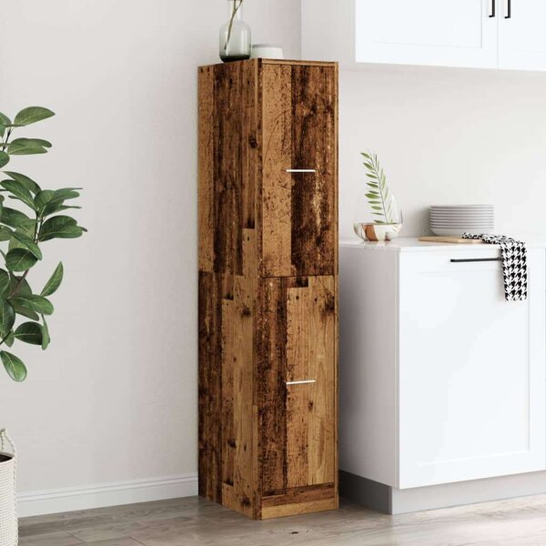 VidaXL antik fa színű szerelt fa patikaszekrény 30 x 41 x 144,5 cm