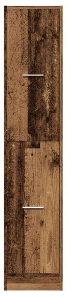VidaXL antik fa színű szerelt fa patikaszekrény 30 x 41 x 144,5 cm