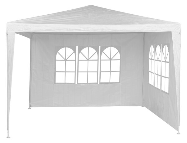 Jurhan Party sátor / pavilon RAFAEL 3 x 3 m fehér - 2 oldalfallal együtt