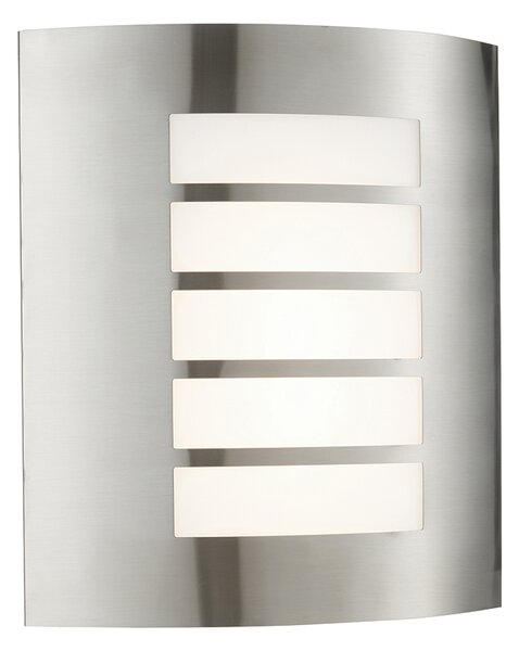 Endon modern kültéri led lámpa bianco led opál szálcsiszolt acél end75930 IP44