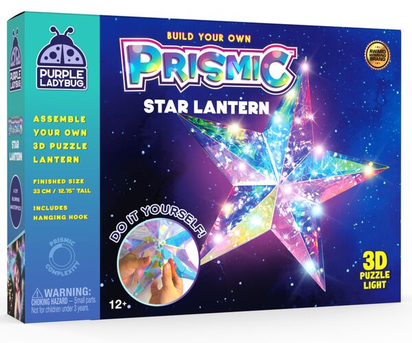 PRISMIC™ 3D Puzzle LED lámpa - Csillag (APU-R-PM-1580)
