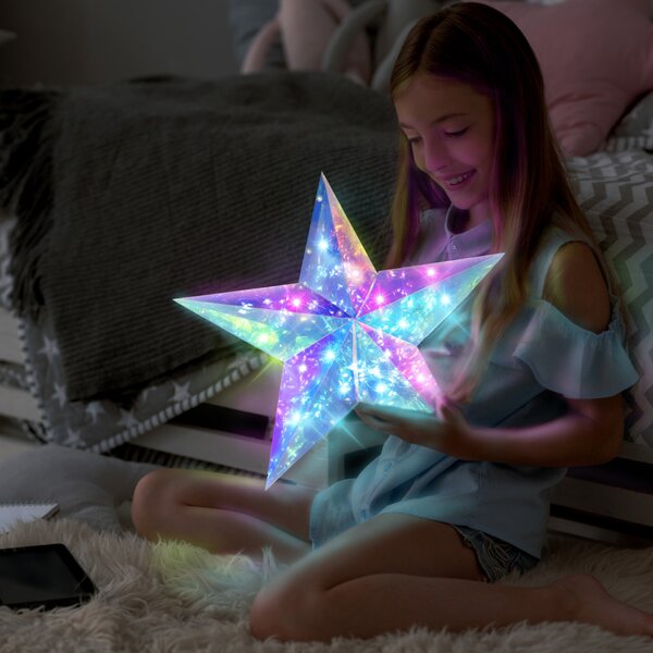 PRISMIC™ 3D Puzzle LED lámpa - Csillag (APU-R-PM-1580)