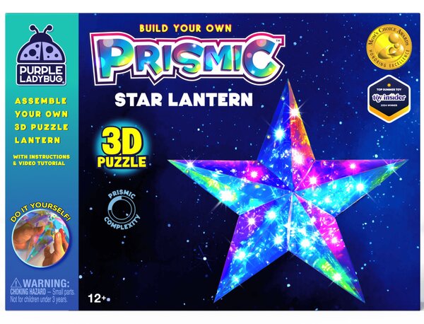 PRISMIC™ 3D Puzzle LED lámpa - Csillag (APU-R-PM-1580)