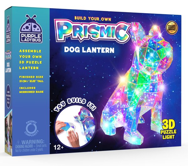 PRISMIC™ 3D Puzzle LED lámpa - Kutya (APU-R-PM-1597)