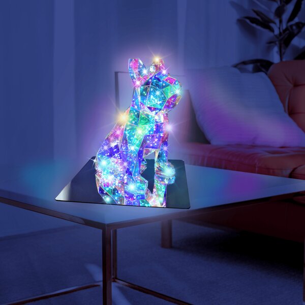 PRISMIC™ 3D Puzzle LED lámpa - Kutya (APU-R-PM-1597)