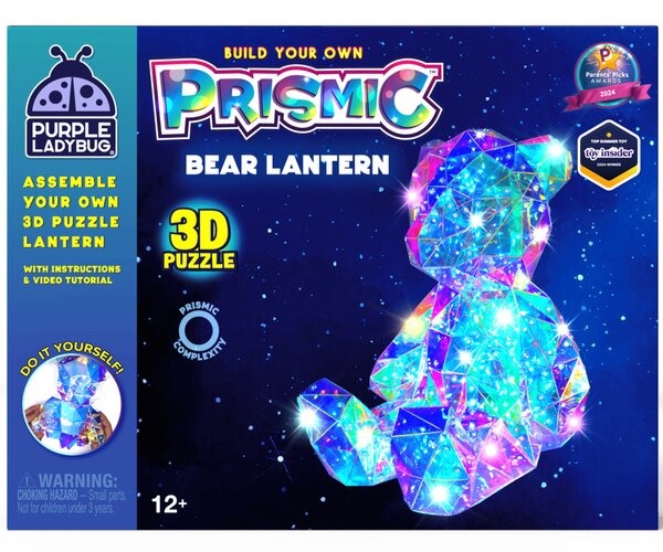 PRISMIC™ 3D Puzzle LED lámpa - Maci (APU-R-PM-1603)